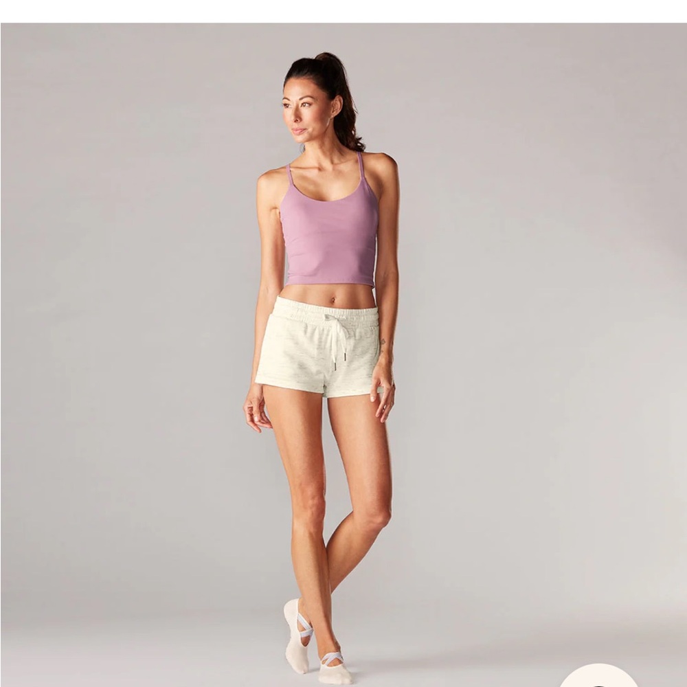 NWT Stylish Sand Stone Drawstring Shorts size s